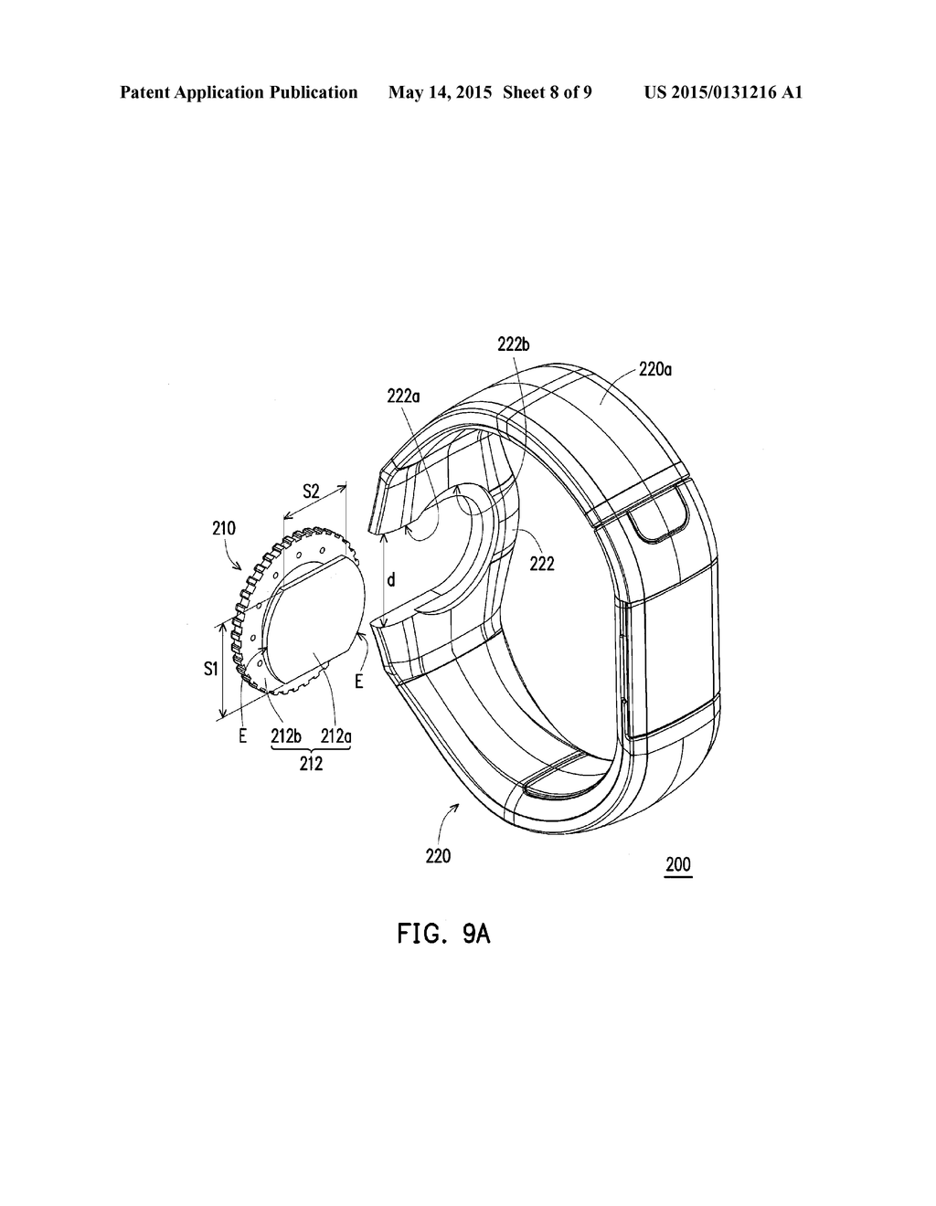 ASSEMBLED WEARABLE ELECTRONIC DEVICE - diagram, schematic, and image 09