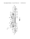 LIQUID COOLING OF MULTIPLE COMPONENTS ON A CIRCUIT BOARD diagram and image