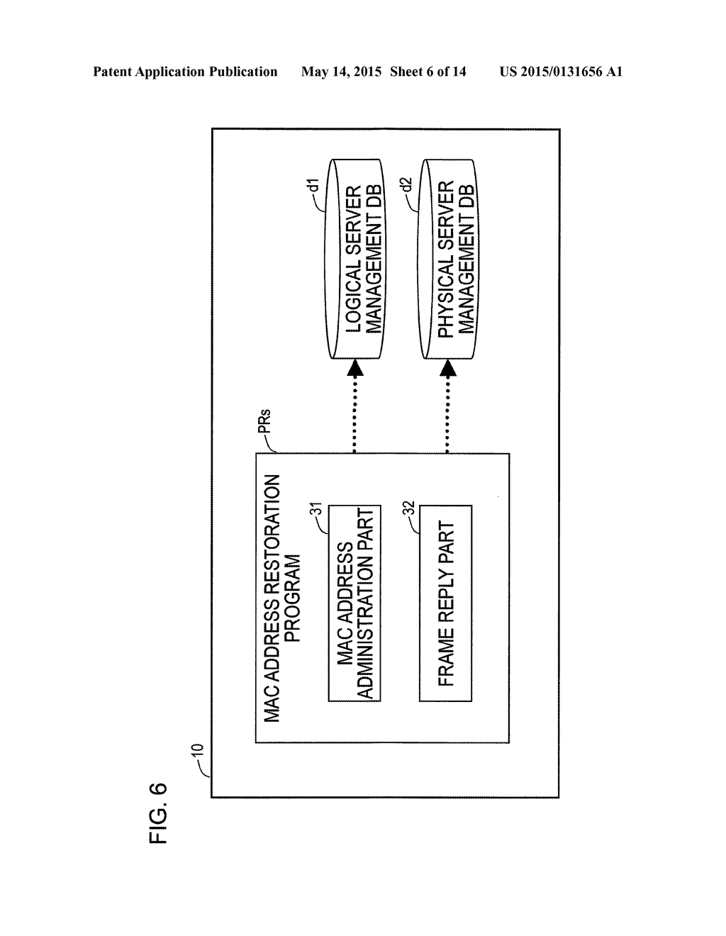 METHOD OF RESTORING A MAC ADDRESS AND RECORDING MEDIUM - diagram, schematic, and image 07