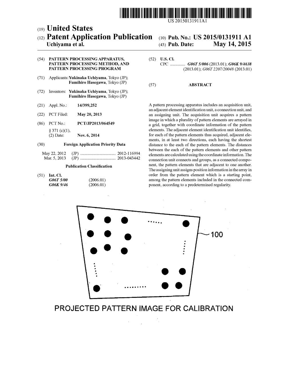 PATTERN PROCESSING APPARATUS, PATTERN PROCESSING METHOD, AND PATTERN     PROCESSING PROGRAM - diagram, schematic, and image 01