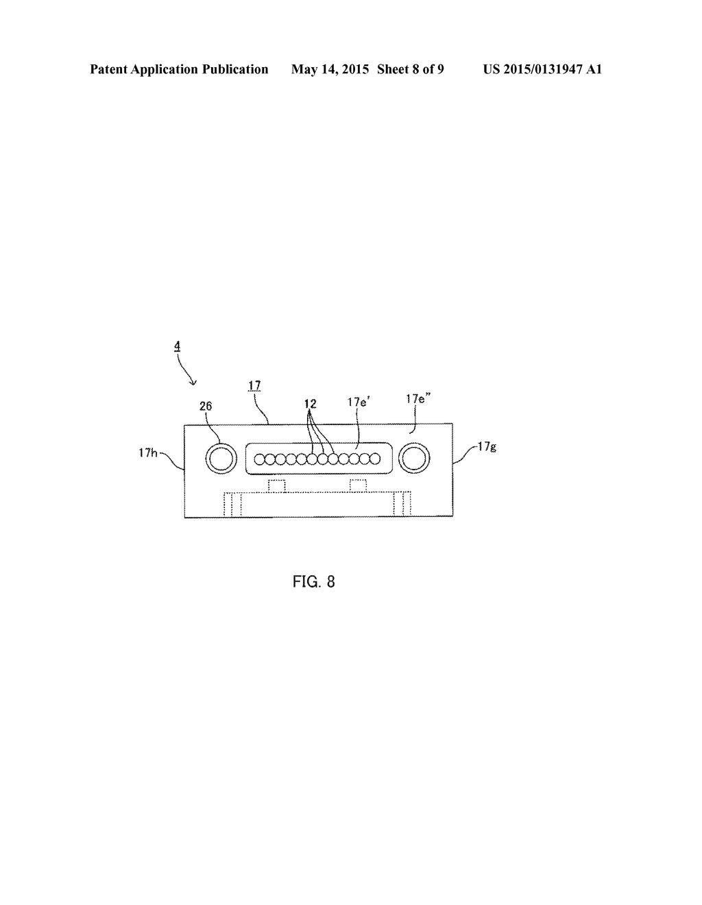 OPTICAL RECEPTACLE AND OPTICAL MODULE PROVIDED WITH SAME - diagram, schematic, and image 09