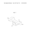 REINFORCING MEMBER FIXING DEVICE FOR PRIMARY BARRIER OF LIQUEFIED NATURAL     GAS STORAGE TANK diagram and image