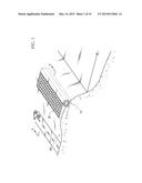 BANK EROSION PROTECTING SYSTEM USING EMBEDDED ROLL MAT diagram and image