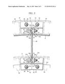 COUPLING PART STRUCTURE FOR VANE AND JET ENGINE INCLUDING THE SAME diagram and image