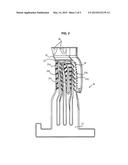 FOUNDRY CORE ASSEMBLY FOR MANUFACTURING A TURBOMACHINE BLADE, ASSOCIATED     METHOD OF MANUFACTURING A BLADE AND ASSOCIATED BLADE diagram and image