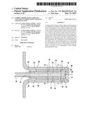 TURBINE AIRFOIL WITH LATERALLY EXTENDING SNUBBER HAVING INTERNAL COOLING     SYSTEM diagram and image