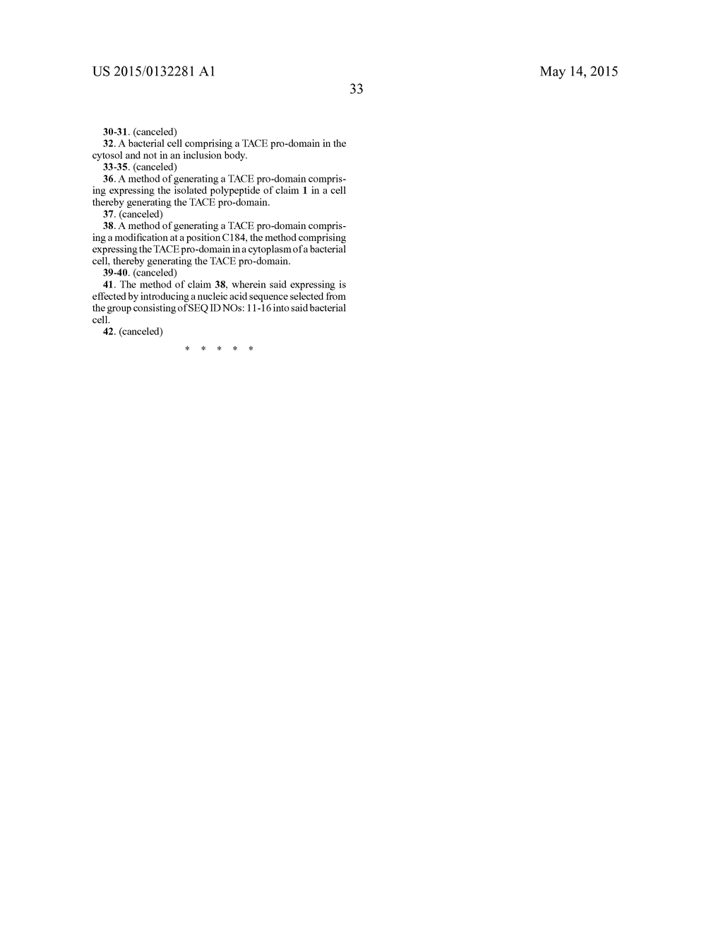 VARIANTS OF TACE PRO-DOMAIN AS TNF-A INHIBITOR AND THEIR MEDICAL USE - diagram, schematic, and image 48