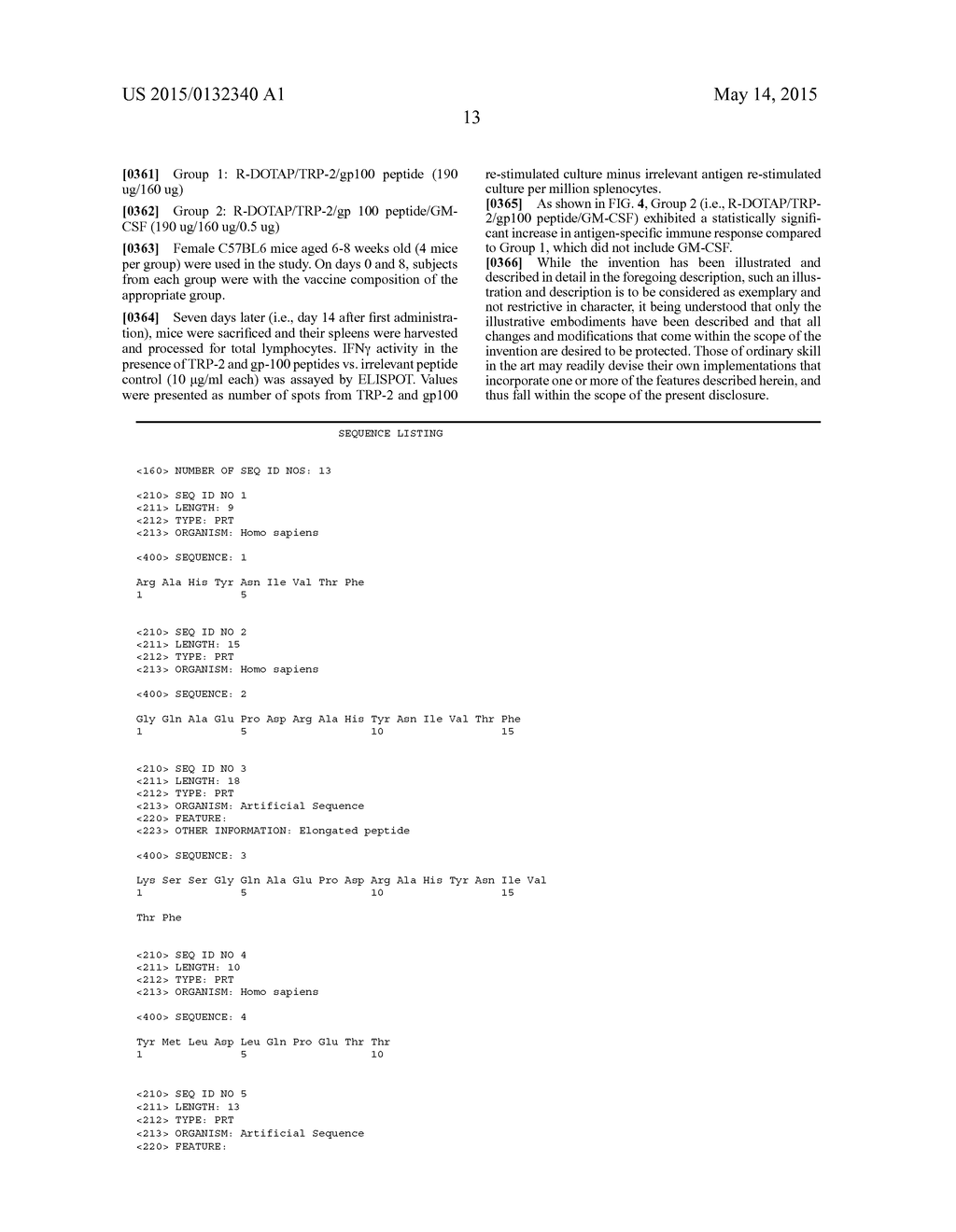 CATIONIC LIPID VACCINE COMPOSITIONS AND METHODS OF USE - diagram, schematic, and image 18