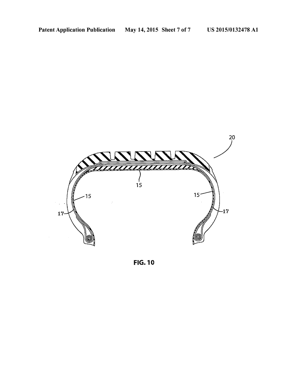 SYSTEM AND METHOD FOR PROVIDING A REFLECTIVE COATING INSIDE A TIRE - diagram, schematic, and image 08