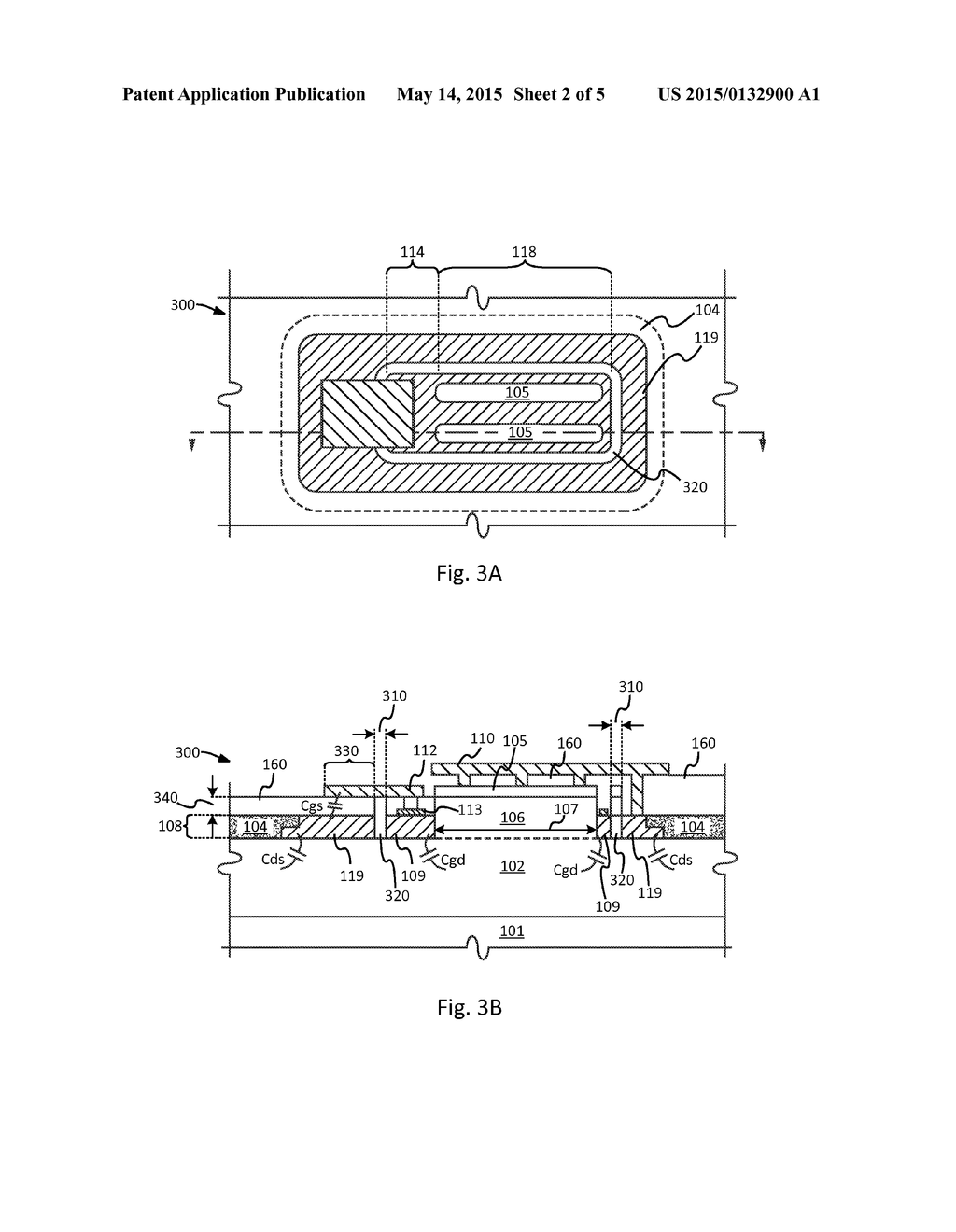 VERTICAL GaN JFET WITH LOW GATE-DRAIN CAPACITANCE AND HIGH GATE-SOURCE     CAPACITANCE - diagram, schematic, and image 03