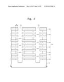 THREE DIMENSIONAL SEMICONDUCTOR MEMORY DEVICES AND METHODS OF FABRICATING     THE SAME diagram and image