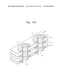 THREE DIMENSIONAL SEMICONDUCTOR MEMORY DEVICES AND METHODS OF FABRICATING     THE SAME diagram and image