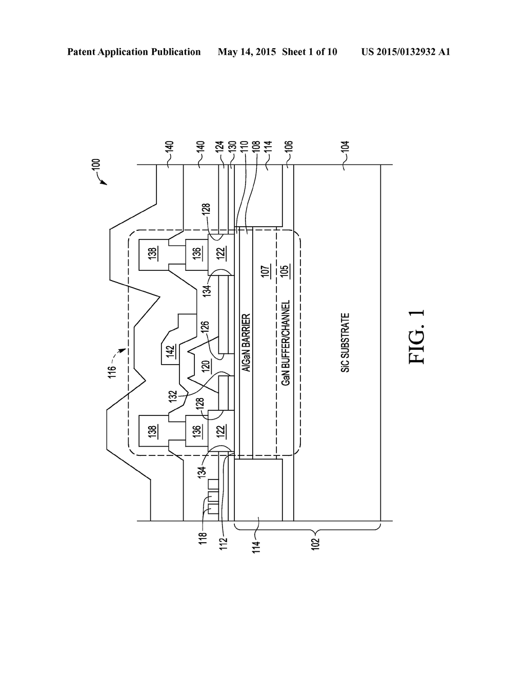 SEMICONDUCTOR DEVICE WITH SELECTIVELY ETCHED SURFACE PASSIVATION - diagram, schematic, and image 02