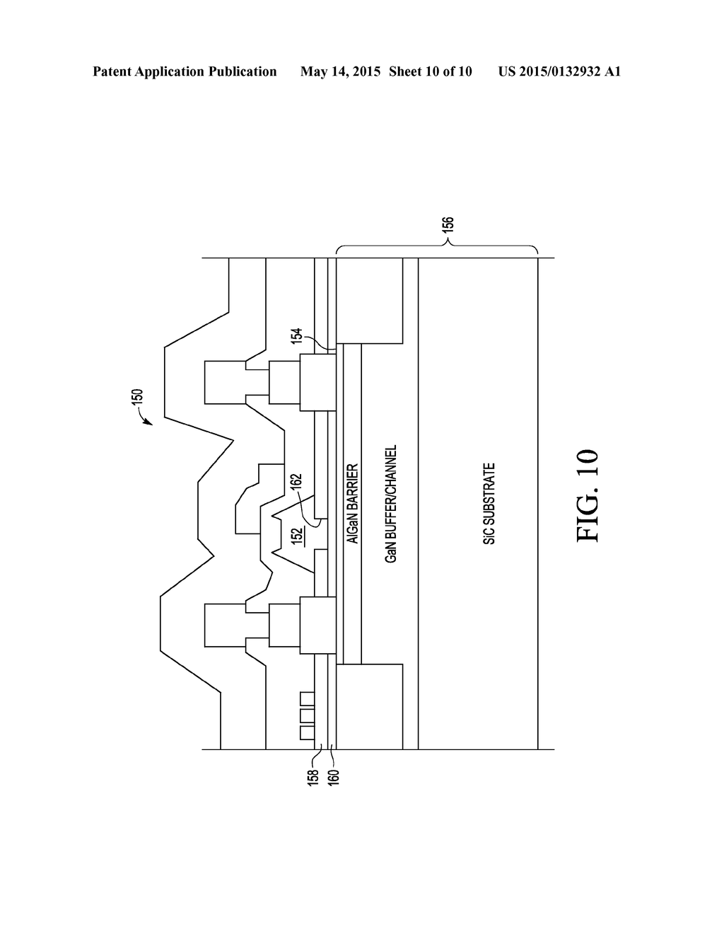 SEMICONDUCTOR DEVICE WITH SELECTIVELY ETCHED SURFACE PASSIVATION - diagram, schematic, and image 11