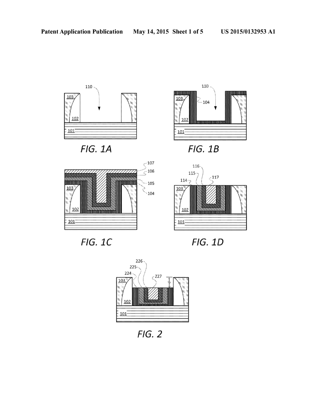 Etching of  semiconductor structures that include titanium-based layers - diagram, schematic, and image 02