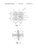 WATERPROOF APERTURED SURFACES OR MATERIALS USING NANOPARTICLE HYDROPHOBIC     TREATMENTS diagram and image