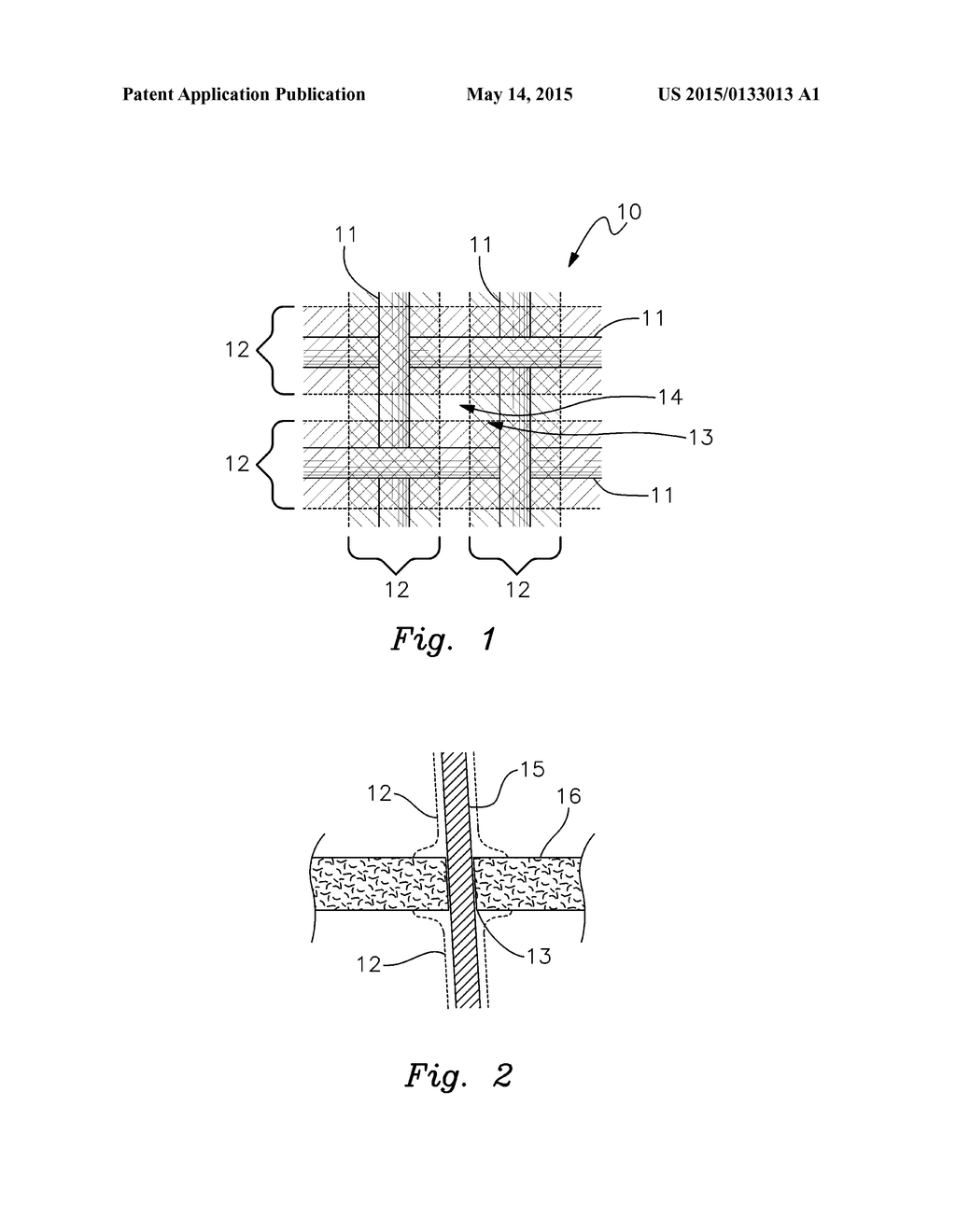 WATERPROOF APERTURED SURFACES OR MATERIALS USING NANOPARTICLE HYDROPHOBIC     TREATMENTS - diagram, schematic, and image 02