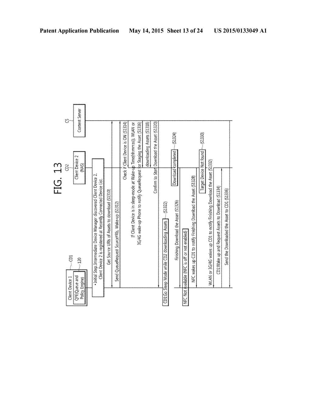 METHOD AND APPARATUS FOR DOWNLOADING CONTENT USING NFC - diagram, schematic, and image 14