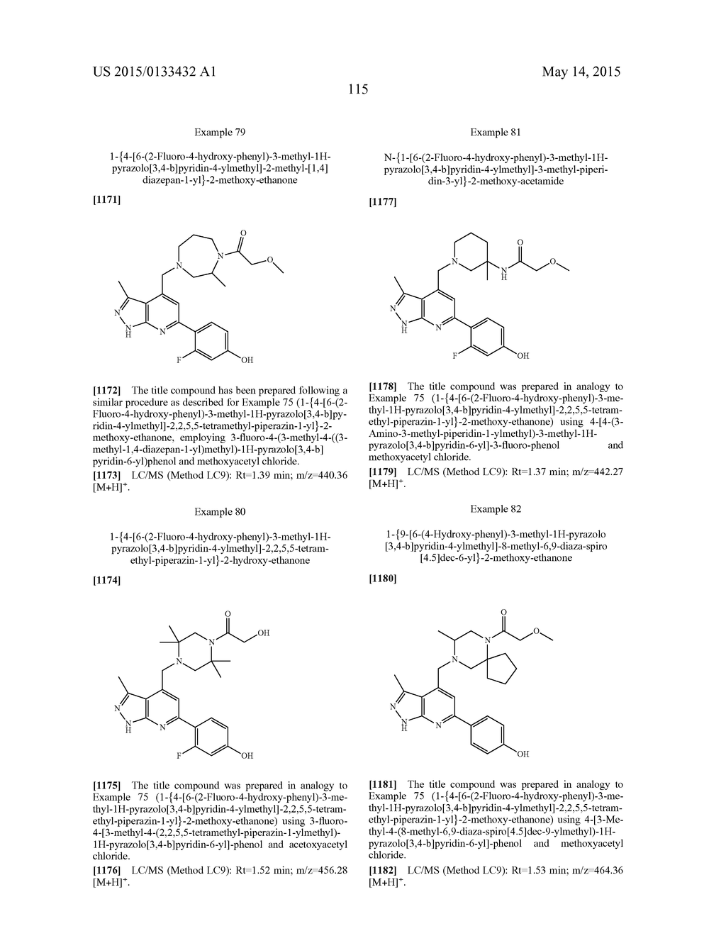 SUBSTITUTED 6-(4-HYDROXY-PHENYL)-1H-PYRAZOLO[3,4-B]PYRIDINE DERIVATIVES AS     KINASE INHIBITORS - diagram, schematic, and image 116