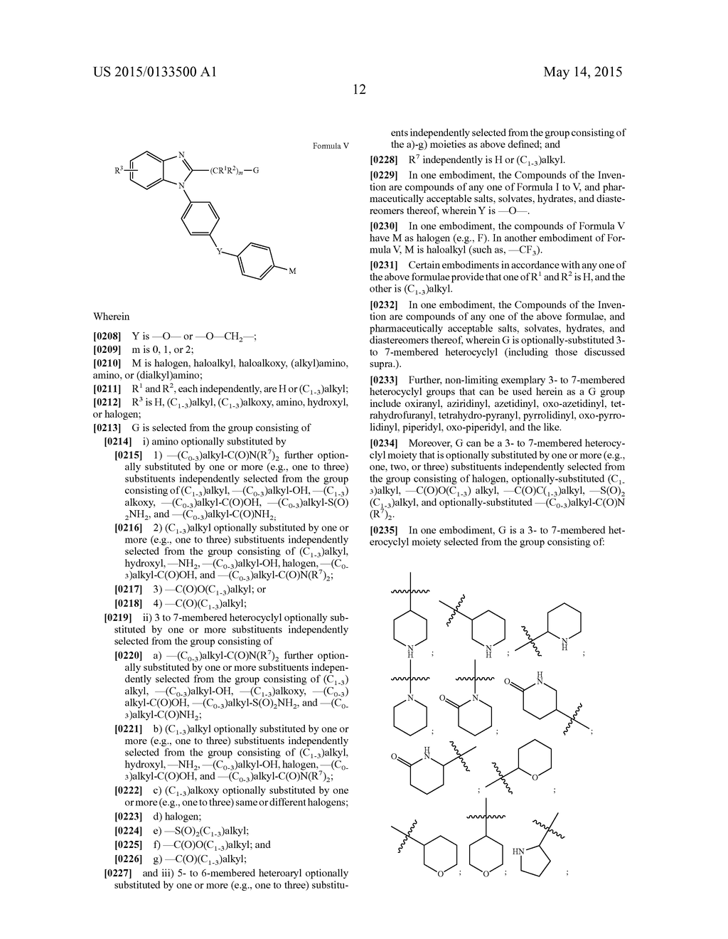 BENZIMIDAZOLE DERIVATIVES AND USE THEREOF - diagram, schematic, and image 13