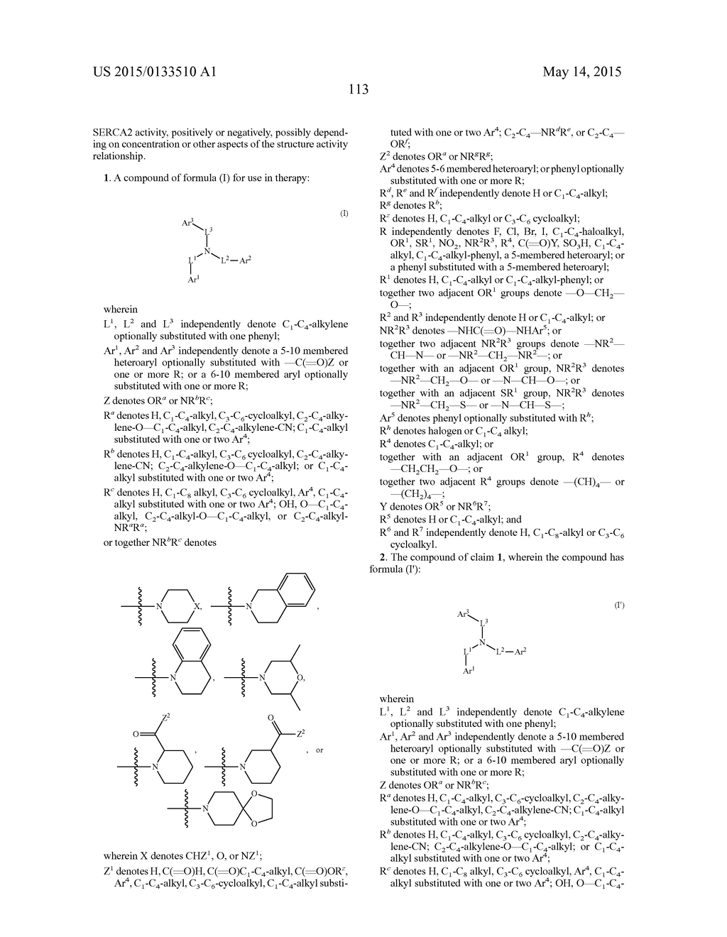 TERTIARY AMINES FOR USE IN THE TREATMENT OF CARDIAC DISORDERS - diagram, schematic, and image 118