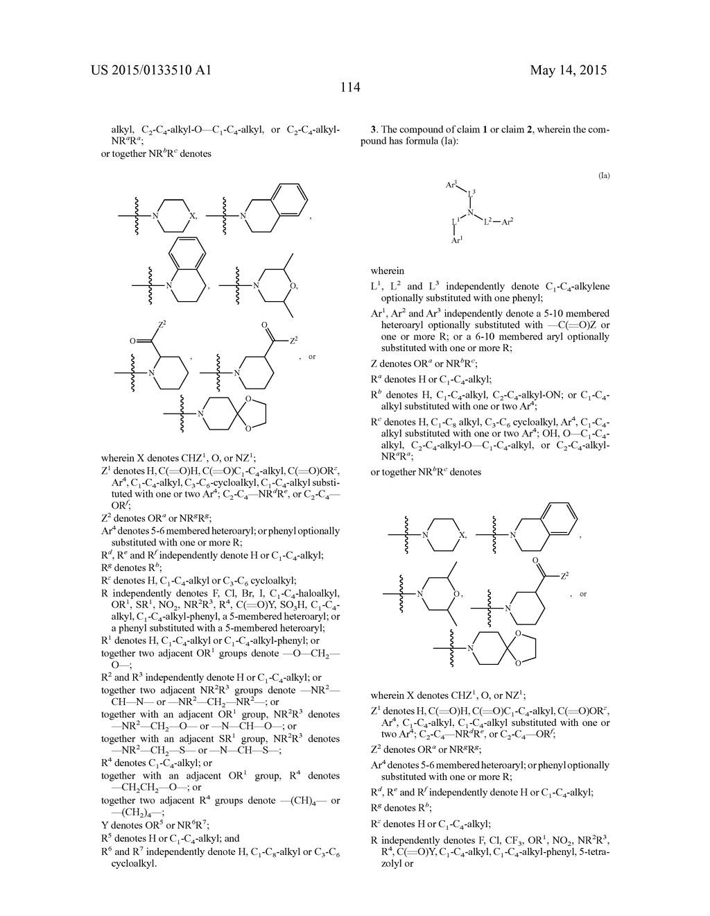 TERTIARY AMINES FOR USE IN THE TREATMENT OF CARDIAC DISORDERS - diagram, schematic, and image 119