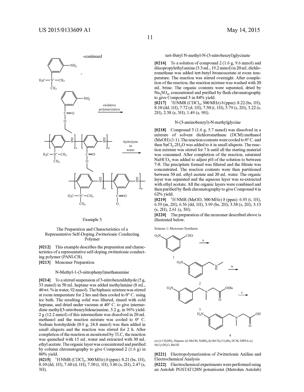 NON-FOULING CONDUCTING POLYMERS - diagram, schematic, and image 14