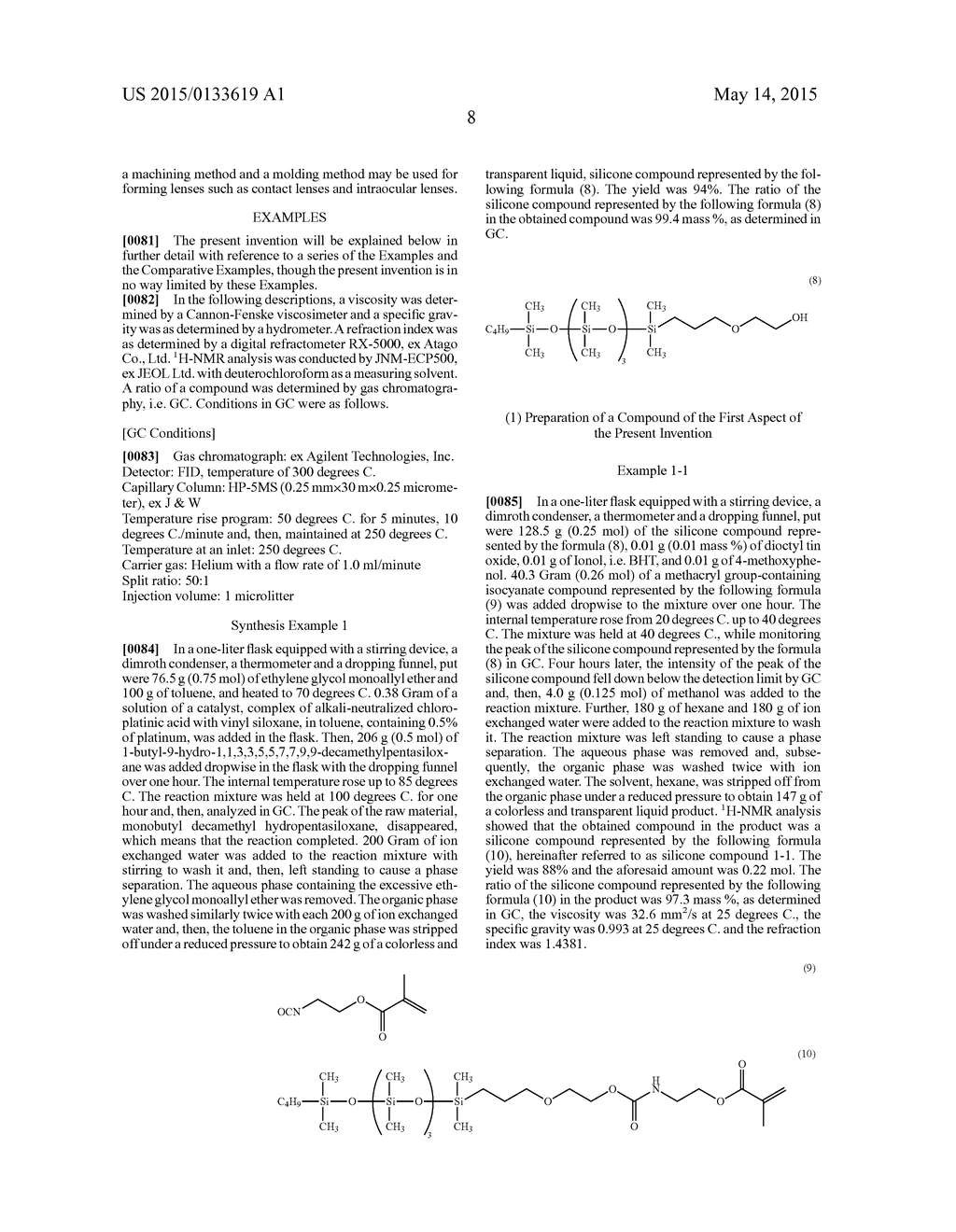 SILICONE COMPOUND AND A USE THEREOF - diagram, schematic, and image 10