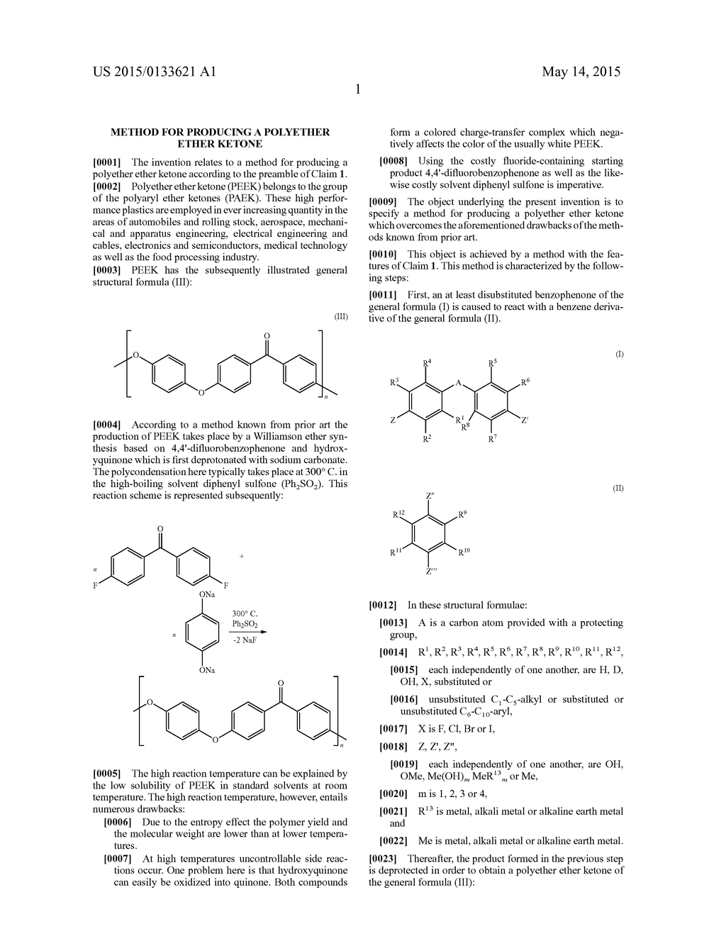 Method for Producing a Polyether Ether Ketone - diagram, schematic, and image 02