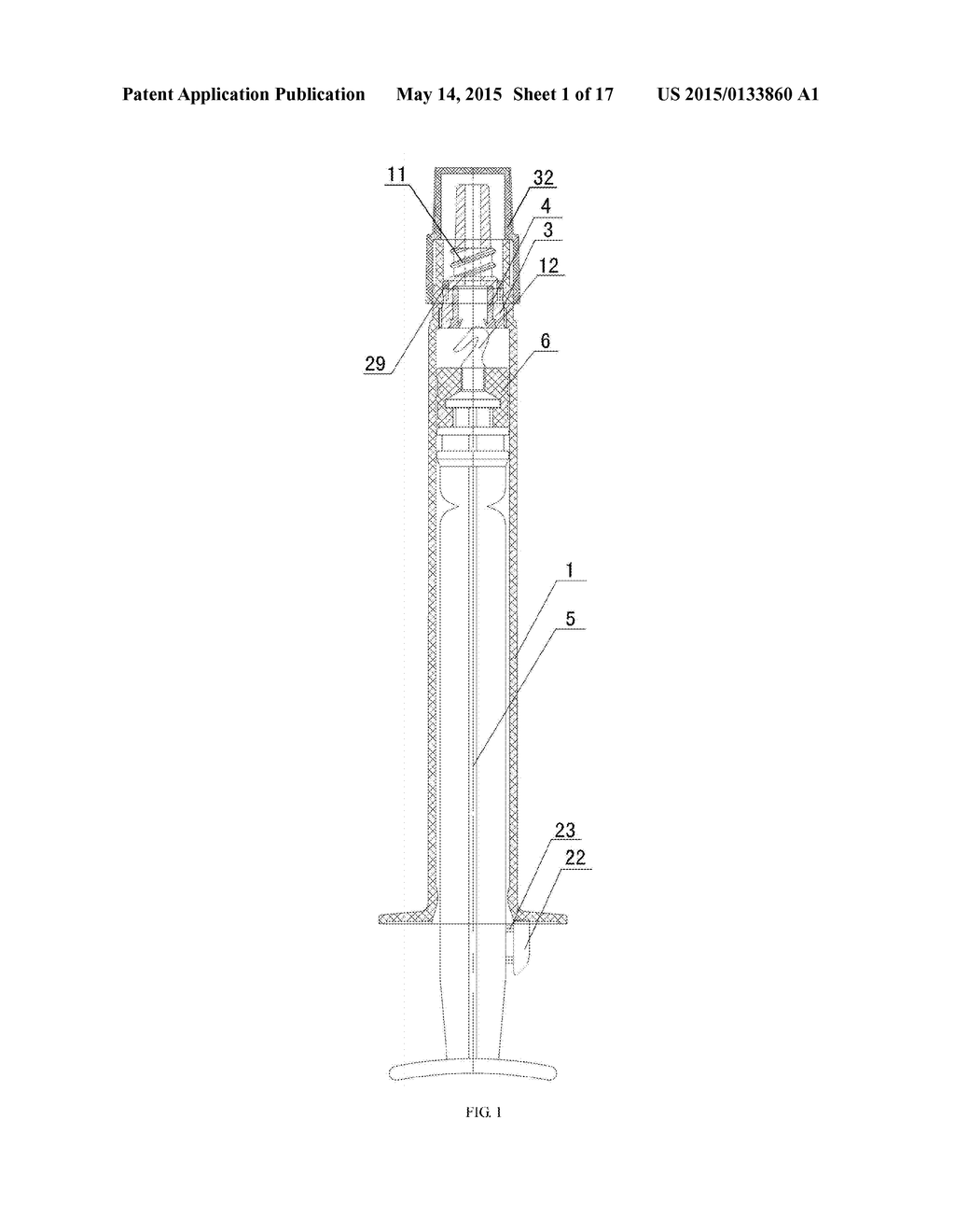 Needle Retractable-Type Replaceable-Needle Safe Self-Destructing Syringe - diagram, schematic, and image 02