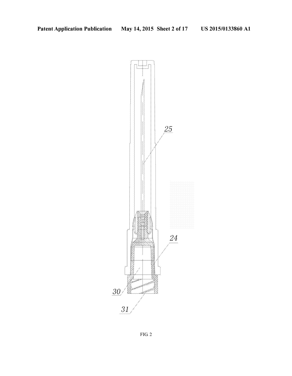 Needle Retractable-Type Replaceable-Needle Safe Self-Destructing Syringe - diagram, schematic, and image 03