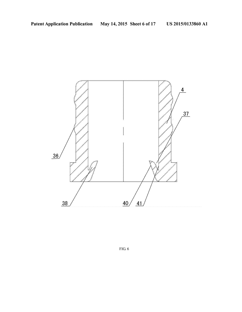 Needle Retractable-Type Replaceable-Needle Safe Self-Destructing Syringe - diagram, schematic, and image 07