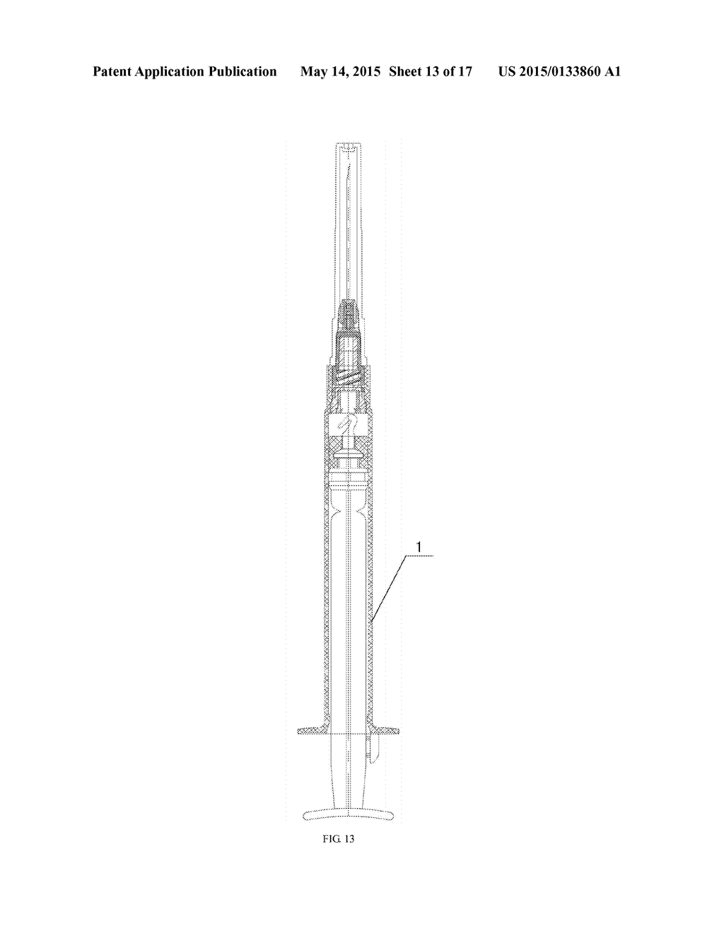 Needle Retractable-Type Replaceable-Needle Safe Self-Destructing Syringe - diagram, schematic, and image 14