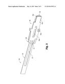 ELECTROSURGICAL INSTRUMENT WITH A KNIFE BLADE STOP diagram and image