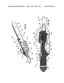 SCALPEL HANDLE HAVING A BLADE SHIELD diagram and image