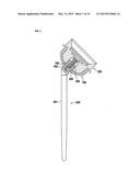 SHOULDER IMPLANT WITH STEM diagram and image