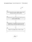 SYSTEMS AND METHODS TO PRESENT DIGITAL CONTENT LISTINGS diagram and image