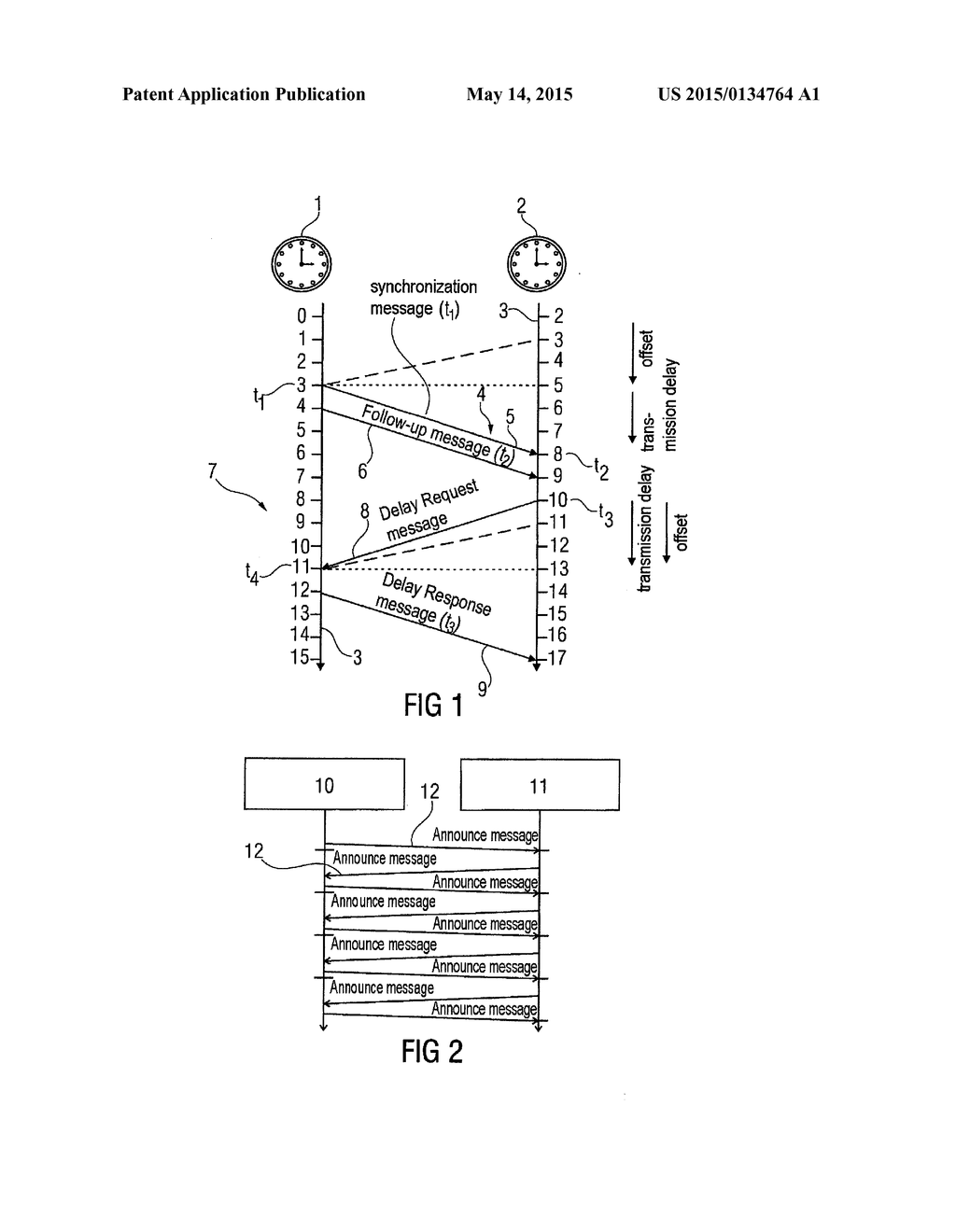 Method for synchronizing clocks in nodes of a vehicle network and node     designed to perform the method - diagram, schematic, and image 02