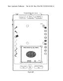 DEVICE, METHOD, AND GRAPHICAL USER INTERFACE FOR MANIPULATING USER     INTERFACES BASED ON FINGERPRINT SENSOR INPUTS diagram and image