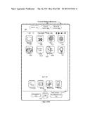 DEVICE, METHOD, AND GRAPHICAL USER INTERFACE FOR MANIPULATING USER     INTERFACES BASED ON FINGERPRINT SENSOR INPUTS diagram and image