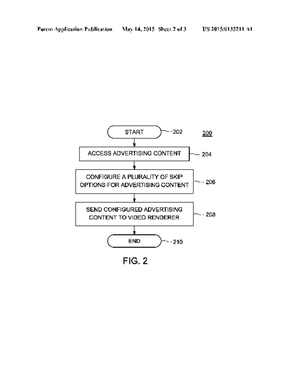 METHOD AND APPARATUS FOR IMPROVING VIEWER ENGAGEMENT IN VIDEO ADVERTISING - diagram, schematic, and image 03