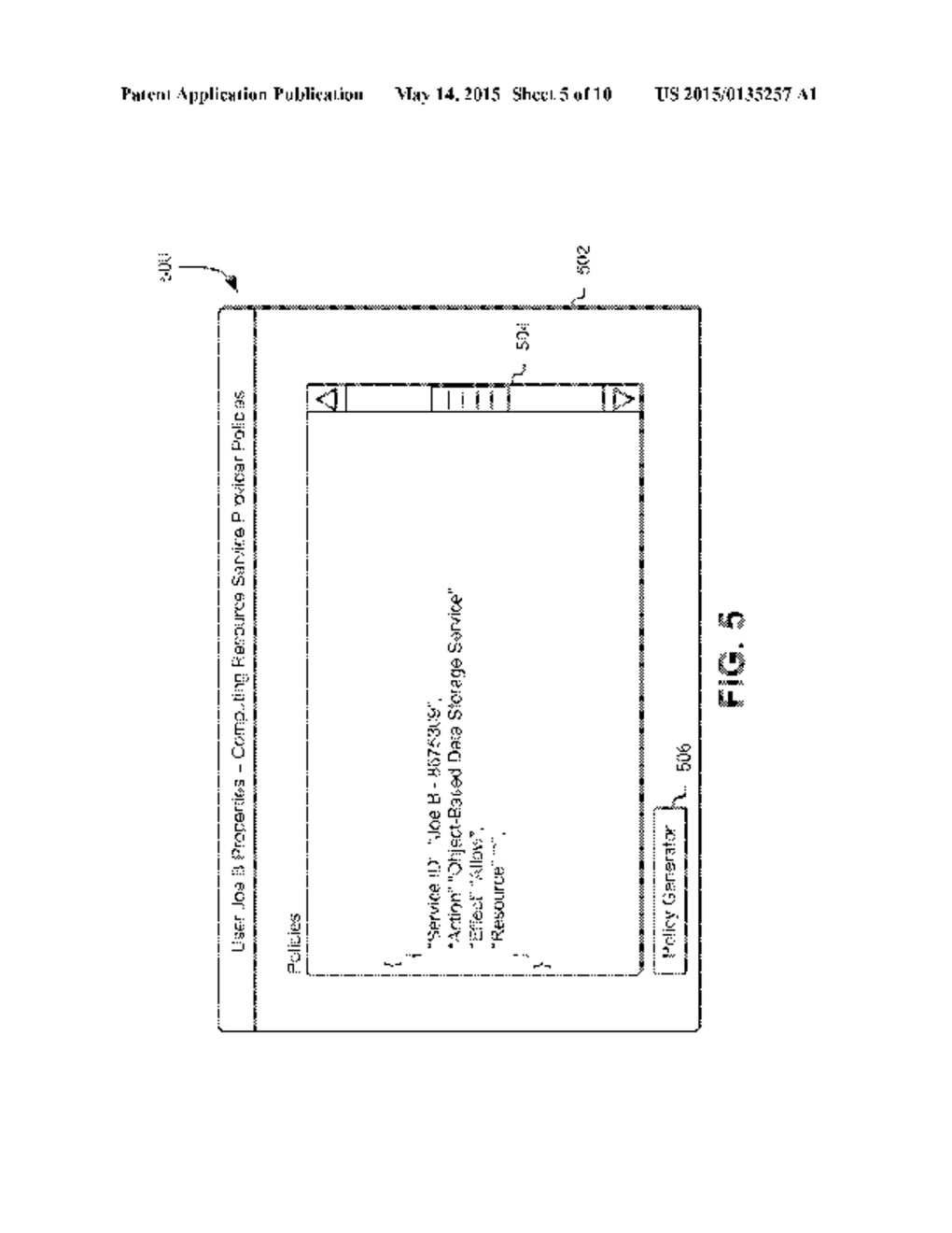 SINGLE SET OF CREDENTIALS FOR ACCESSING MULTIPLE COMPUTING RESOURCE     SERVICES - diagram, schematic, and image 06