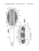 Hair Brush For Smoothing Hair diagram and image