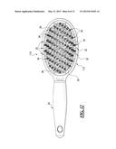 Hair Brush For Smoothing Hair diagram and image