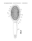 Hair Brush For Smoothing Hair diagram and image