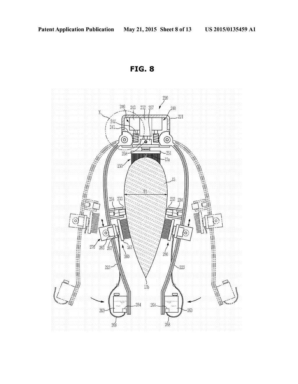 BLADE MAINTENANCE DEVICE FOR WIND TURBINE - diagram, schematic, and image 09