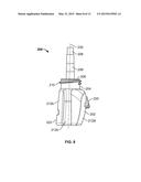 METHOD OF ATTACHING TWO OR MORE DIFFERENT REFILLS TO A VOLATILE MATERIAL     DISPENSER diagram and image