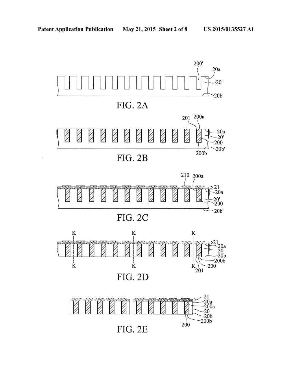 METHOD OF FABRICATING PACKAGING SUBSTRATE HAVING EMBEDDED THROUGH-VIA     INTERPOSER - diagram, schematic, and image 03