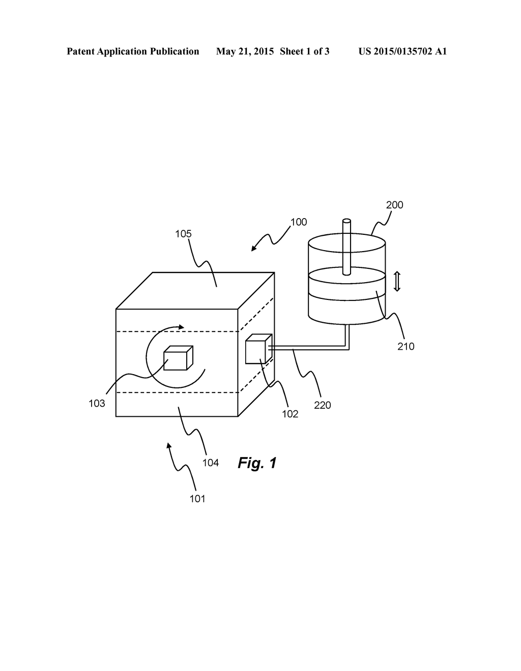 WORKING CYLINDER FOR AN ENERGY CONVERTER - diagram, schematic, and image 02