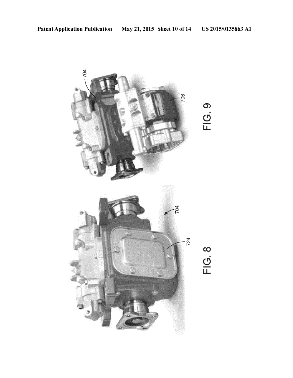 HYBRID VEHICLE DRIVE SYSTEM AND METHOD USING SPLIT SHAFT POWER TAKE OFF - diagram, schematic, and image 11